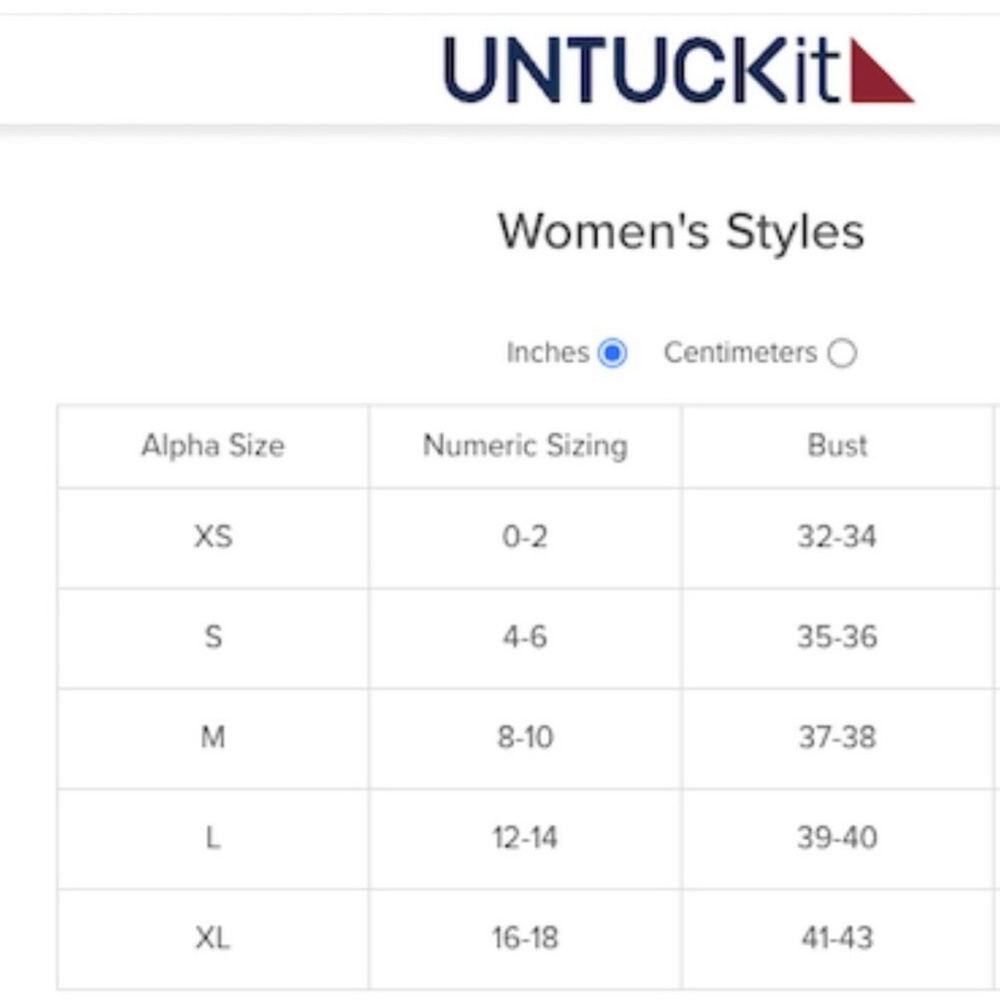 UNTUCKit Women's Blue Button-Down Shirt - Picture 5 of 6